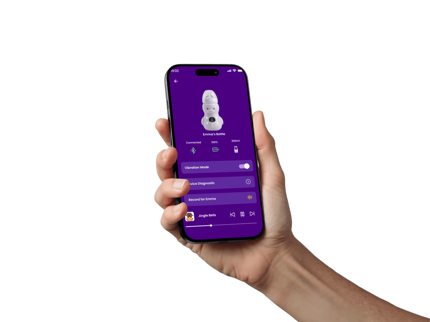 Seep Baby App mockup